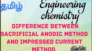 Difference between sacrificial anodic method and impressed current method [upl. by Ymor]