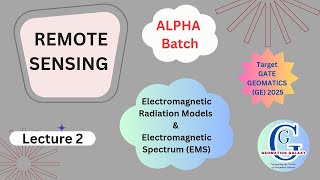 ALPHA BATCH Gate GE 2025 RS Class 2 Electromagnetic Radiation Models Electromagnetic Spectrum [upl. by Ycak158]