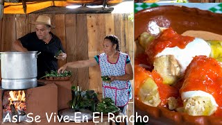 Corundas Con Verduras De Rancho Asi Se Vive En El Rancho [upl. by Ahsimek]