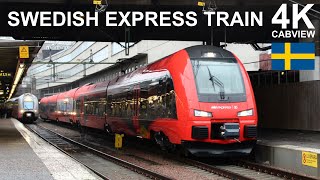 SWEDISH EXPRESS TRAIN Gothenburg to Stockholm [upl. by Fields]