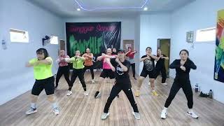 DJ Got US Falling Love again  Usher  Coreo Cover  Danceworkout  Zin Peny [upl. by Patrizius]