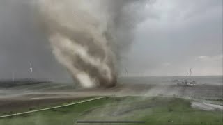 THREE MOST INSANE TORNADO CHASES BY DRONE [upl. by Wendalyn451]