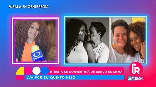 MBalia se convertirá de nuevo en mamá  Gente Regia [upl. by Ravel]