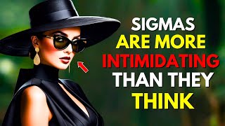 10 Signs A Sigma Female Is More INTIMIDATING Than She Realizes [upl. by Lucius889]