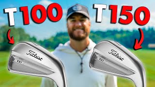 Titleist T SERIES Iron Fitting  New 2023 T100 T150 T200 [upl. by Vershen]