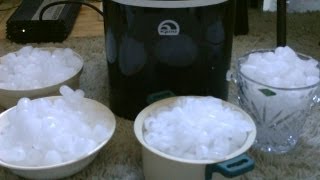 DIY Solar Ice Maker  solar powered off grid ice maker  easy to set up  use HFT panels [upl. by Lenee57]