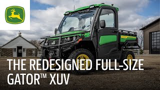 Introducing the redesigned Gator™ XUV  John Deere Gator™ XUV [upl. by Dnomyad]