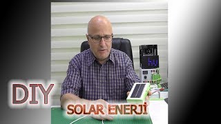 Güneş Enerjisi ile Power Bank Yapımı  solar charger [upl. by Fitz615]