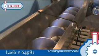 Screw Conveyor  Apache Model SC18  Loeb  64981 [upl. by Rehptosirhc923]