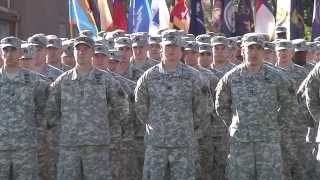 Fort Report 304th amp 309th MI Ceremonies [upl. by Gnouhp]