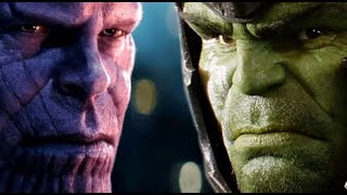 Hulk vs Thanos HDDUBLADO Vingadores  Guerra Infinita 2018 [upl. by Ahsetal]