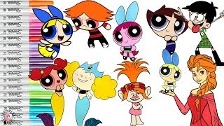 Powerpuff Girls Color Swap Rowdyruff Boys Frozen The Loud House Powerpunk Girls  SPRiNKLED DONUTS [upl. by Stoller]