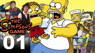 Damn you reality  Lets Play The Simpsons Game Part 1 [upl. by Christianson137]