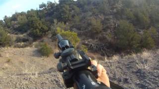 Airsoft Sniper gameplay WELL MB03 sniper rifle [upl. by Baumbaugh]