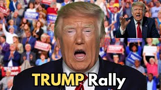 Donald Trump Rallies in Harrisburg as Close Race in Pennsylvania Unfolds [upl. by Turmel]