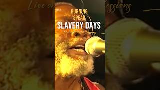 BURNING SPEAR SLAVERY DAYS reggae schors burningspear music sound rootz rastaman musica [upl. by Ymrej]