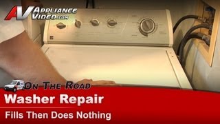 Whirlpool Washer Repair  Fills Then Does Nothing  Lid Switch [upl. by Nedloh148]