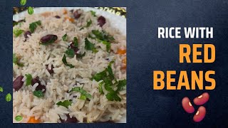 Rice with red beans 🫘 [upl. by Ellicott]