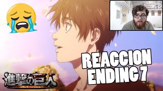 TRASFONDO Y TRISTEZA SHINGEKI NO KYOJIN ENDING 7  REACCION Y OPINION [upl. by Saraiya]