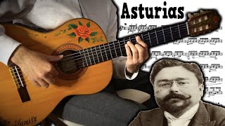 『Asturias』Isaac Albéniz meet flamenco gipsy guitar【fingerstyle acoustic classical rumba cover】 [upl. by Sivartal]