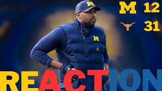 IMMEDIATE Reaction CallIn Show Michigan Vs Texas [upl. by Ahpla]