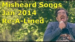 Misheard Song Lyrics Jan 2014 [upl. by Barolet]