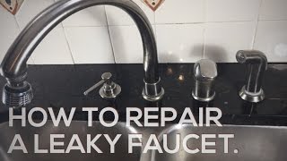 How to repair a leaky Delta faucet [upl. by Hernando]