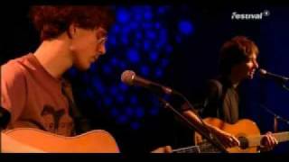 Kings of Convenience Live  Dont know what save you from [upl. by Irovi110]