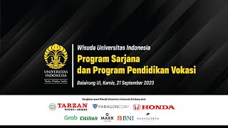 Wisuda Program Sarjana Rumpun Sosial Humaniora dan Program Pendidikan Vokasi [upl. by Nyrehtac]