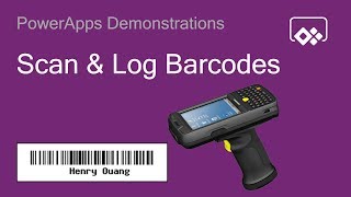 PowerApps  Scan amp Log Barcodes [upl. by Matelda]