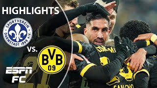 Darmstadt vs Borussia Dortmund  Bundesliga Highlights  ESPN FC [upl. by Nessy520]