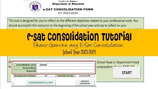 How to Consolidate ESat 20232024 [upl. by Irafat]