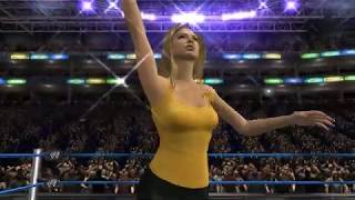 Stacy Keibler 4K Entrance WWE Day of Reckoning 2 Nintendo GameCube [upl. by Esinehs445]