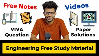 Top 5 Websites for Free Engineering Study Materials 🔥 Viva  Free Notes  Videos  Paper Solution [upl. by Nomla997]