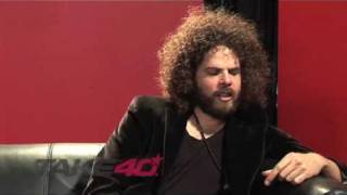 Wolfmother Interview On Take 40  ACDC Black Ice Tour [upl. by Ecyar]