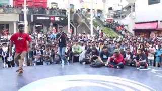 Bboy Mayur vs Bboy Vertigo  Sydenham college Presents Crank dat 2k16 by BBW [upl. by Bev]