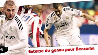 Benzema forfait  entorse du genou [upl. by Inami303]