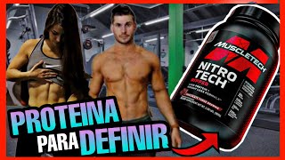 ¡La PROTEINA para quemar grasa y construir músculo Descubre el poder de Nitro Tech Ripped UNBOXING [upl. by Angi]