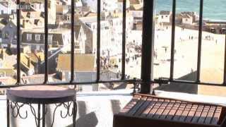 Wallis  Luxury Penthouse Holiday Apartment St Ives Cornwall [upl. by Ladin]