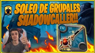 🔥SOLEA DUNGEONS🔥🤑GRUPALES CON SHADOWCALLER🤑 ALBION ONLINE ESPAÑOL [upl. by Gnouh]