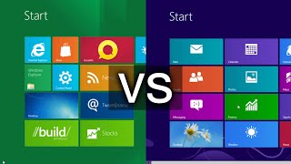 Windows 8 Dev Preview vs RTM [upl. by Bowler338]