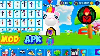 PKXD MOD APK HACKED VERSION PLAYING ALL COLLECTION UNLIMITED COINSJEMS ARMORS beggarpkxd modapk [upl. by Miarzim]