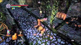 Dark Souls 28 Undead Lower Burg Griggs of Vinheim [upl. by Suryt]