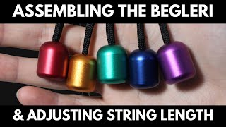 Assembling the Begleri amp Adjusting String Length [upl. by Ynna]