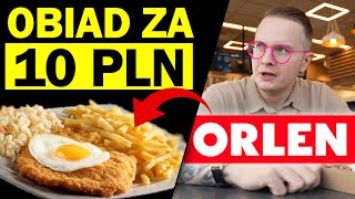 OBIAD ZA 10 ZŁ NA ORLENIE  CZY WARTO TAM JADAĆ [upl. by Nylecoj]