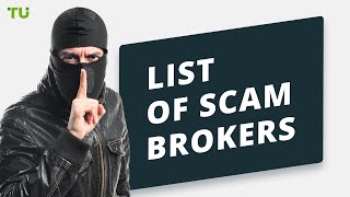 Forex trading scams  List of scam brokers [upl. by Shaw264]