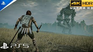 Shadow of the Colossus PS5 4K 60FPS HDR Gameplay Colossus Gaius [upl. by Avlis586]