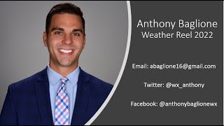 Anthony Baglione 2022 Weather Reel [upl. by Gnut]