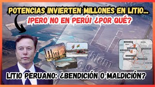 ¿Por qué PERÚ no destaca como POTENCIA en la PRODUCCIÓN DE LITIO  ECONOMÍA PERUANA [upl. by Noroj]