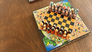 Incas vs Spaniards Peruvian Next Level Chess Game [upl. by Emera]